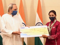 Naveen Rewards Ace Cyclist