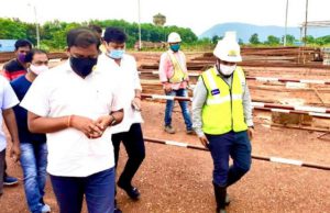 ଧାର୍ଯ୍ୟ ସମୟରେ ଷ୍ଟାଡିୟମ କାର୍ଯ୍ୟ ସାର