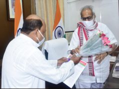 ସୀମା ବିବାଦ ସମାଧାନ ପାଇଁ ରାଜ୍ୟପାଳଙ୍କୁ ଭେଟିଲା ଏସ୍ପି