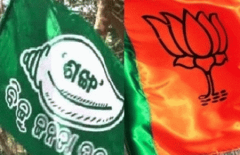 BJP BJD Attack Each Other