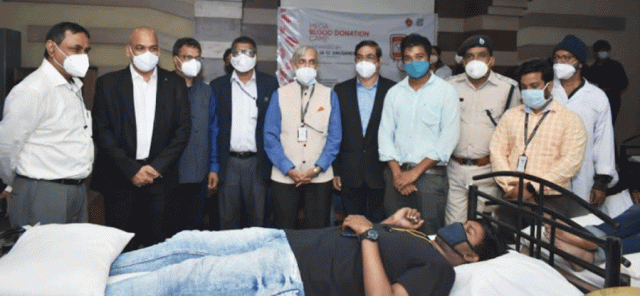 ଆଇଟିଇଆରରେ ରକ୍ତଦାନ ଶିବିର