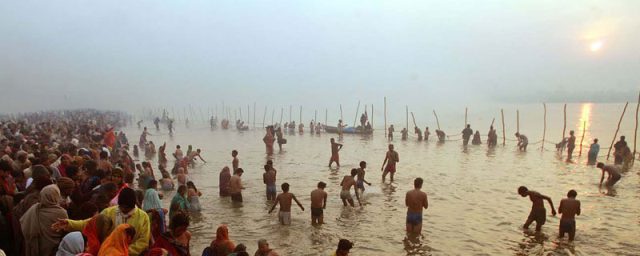 State Prohibits Makar Mela Bath