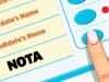 NOTA Option In Urban Poll