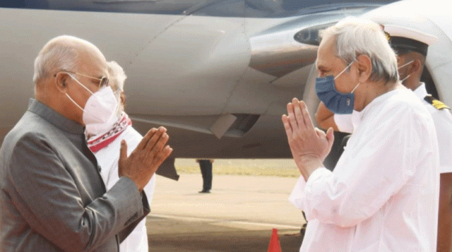 President On Odisha Visit