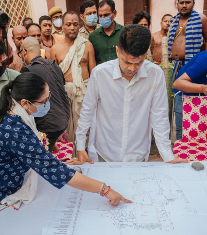 Plan For Maa Sarala Shrine