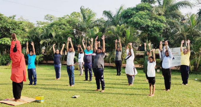 ପିଆଇବି ଓ ସିବିଏଫ୍ସିର ଯୋଗ ଶିବିର