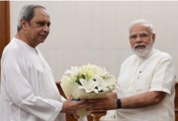 Naveen Meets Modi