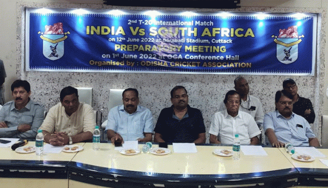 Prep Meet For T-20 Intl’ Match