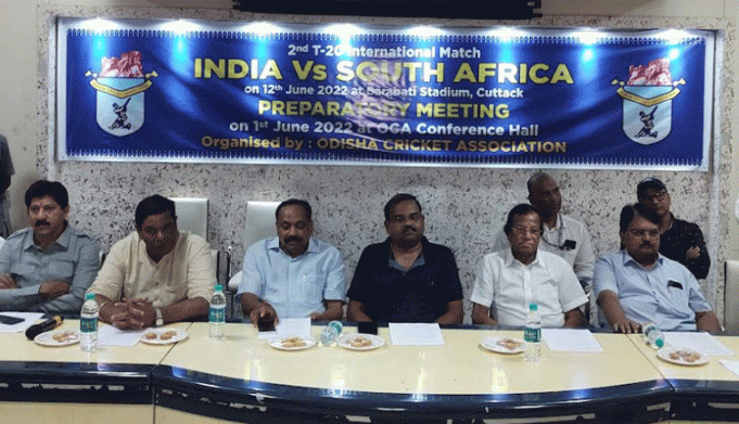 Prep Meet For T-20 Intl’ Match