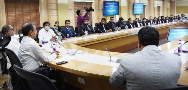 ନ୍ୟାୟିକ ସେବା ଶିକ୍ଷାନବିଶଙ୍କୁ  ତାଲିମ