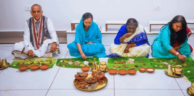 Prez Soaked in Spirituality