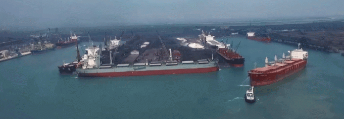 Sea Route Boosts Coal Transport