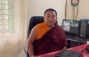 Khenpo Takes Charge Chandragiri Settlement