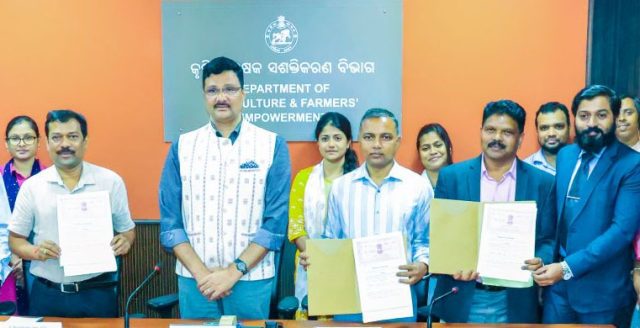 ମିଲେଟ୍ ପ୍ୟାକେଜିଂ ପାଇଁ ଆଇଆଇପି ସହିତ ରାଜିନାମା