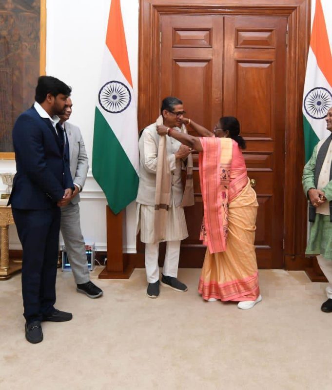 Gurujee Meets President