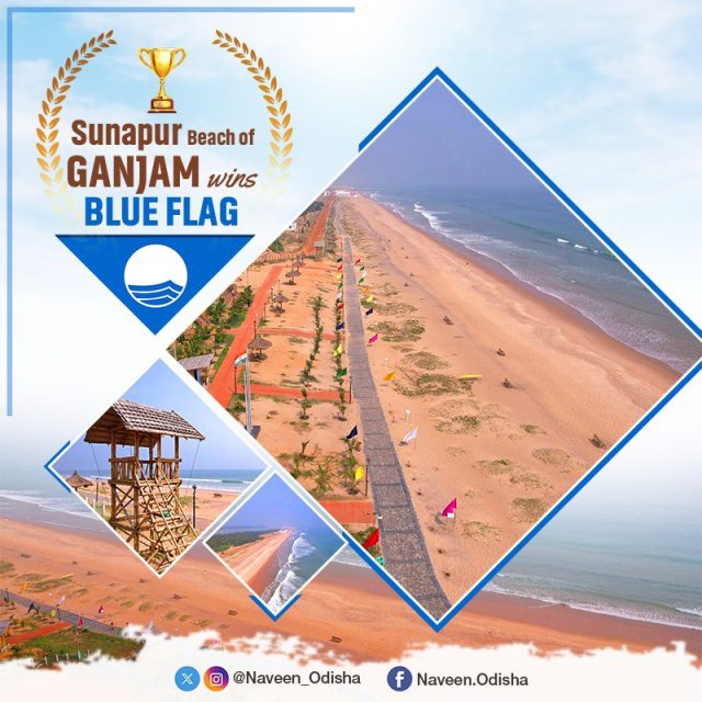 Sunapur Beach Gets Blue Flag