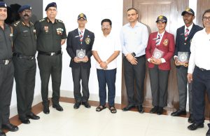 ଏନ୍.ସି.ସି କ୍ୟାଡେଟ୍ଙ୍କୁ ସମ୍ବର୍ଦ୍ଧନା