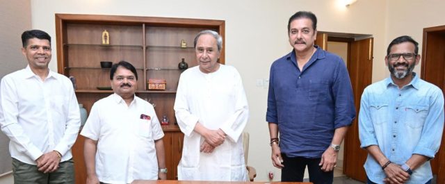 Ravi Shastri Met Chief Minister
