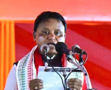 Mohan Takes Oath As CM