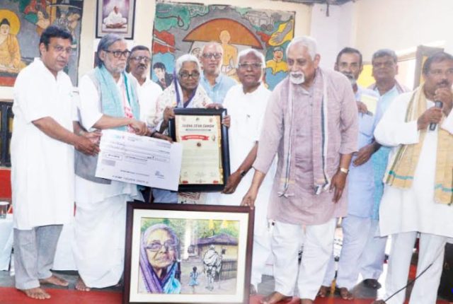 କୃଷ୍ଣା ମହାନ୍ତିଙ୍କୁ ରାଷ୍ଟ୍ରୀୟ ଗାନ୍ଧୀ ପୁରସ୍କାର