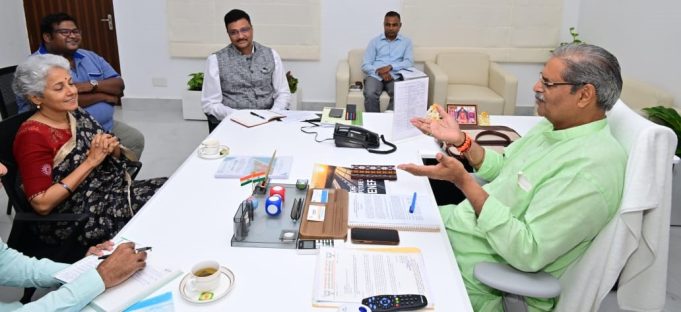 ଉପମୁଖ୍ୟମନ୍ତ୍ରୀଙ୍କୁ ଭେଟିଲେ ଡ. ସୌମ୍ୟା ସ୍ୱାମୀନାଥନ