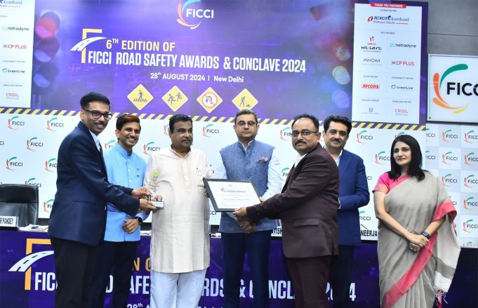 ସଡକ ସୁରକ୍ଷା ପାଇଁ ଓଡିଶା ପୁରସ୍କୃତ