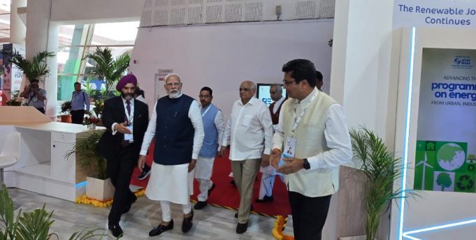 PM Visits IREDA Pavilion