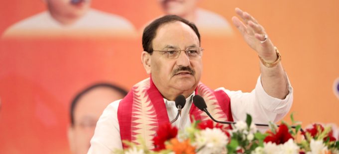Nadda Slams Cong, Left