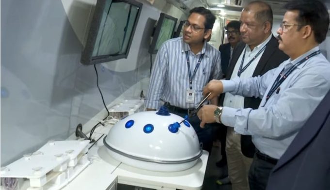 ଚଳନଶୀଳ ସ୍କିଲ୍ ଲ୍ୟାବ୍ରେ ଡାକ୍ତରଙ୍କୁ ପ୍ରଶିକ୍ଷଣ