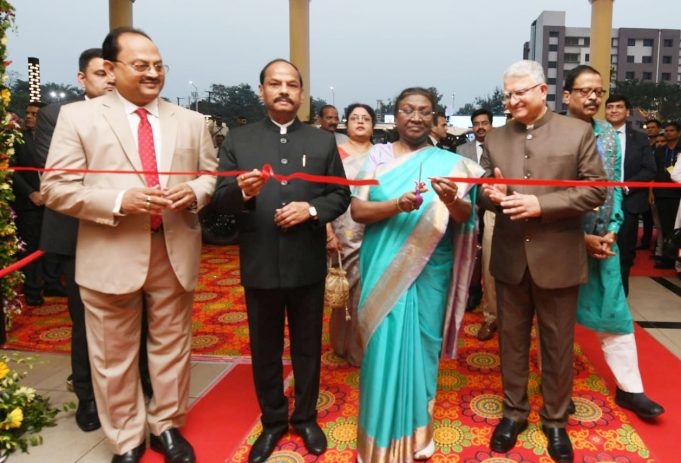 ଅଦାଲତ ସୌଧ ଉଦଘାଟନ କଲେ ରାଷ୍ଟ୍ରପତି