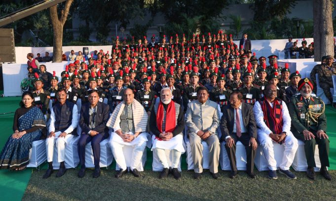 Odisha Cadet Interacts With PM