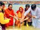 Majhi Takes Holy Dip