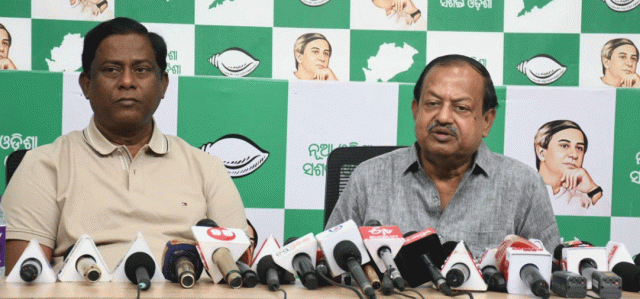 BJD Protests PR Day Change