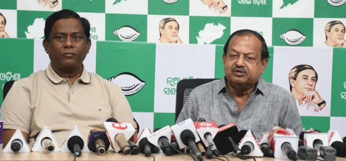 BJD Protests PR Day Change