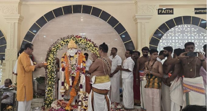 Gurujee Opens Srilanka Sai Temple