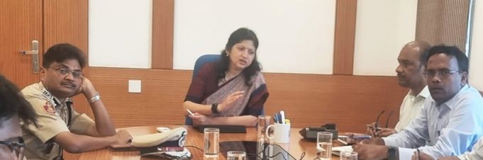 ସ୍ମାର୍ଟ ସିଟି ସ୍ଥିତି ସମୀକ୍ଷା କଲେ ପ୍ରମୁଖ ସଚିବ