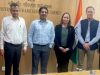 Team GIZ Meets MNRE Secy