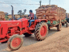 Paddy Peril: Farmers Block Roads