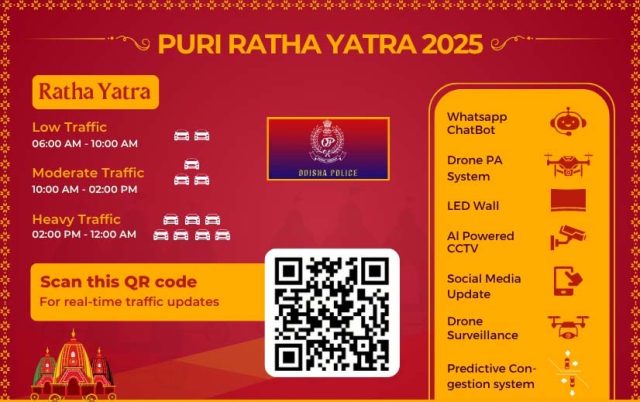 ଯାତ୍ରୀଙ୍କ ପାଇଁ ପୁଲିସ୍ର ହ୍ୱାଟ୍ସଆପ୍ ଚାଟ୍ବଟ୍