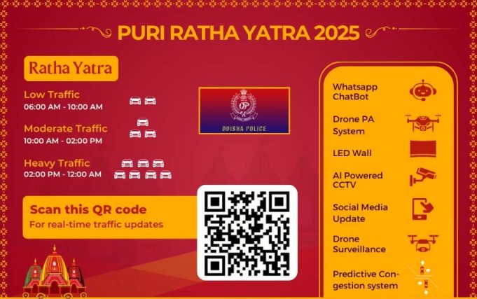 ଯାତ୍ରୀଙ୍କ ପାଇଁ ପୁଲିସ୍ର ହ୍ୱାଟ୍ସଆପ୍ ଚାଟ୍ବଟ୍