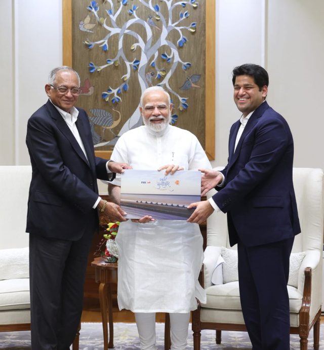 PM Lauds TVS Boost For Kutch Motorcycle Tourism