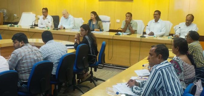 ଉନ୍ନୟନ ମୂଳକ କାର୍ଯ୍ୟର ସମୀକ୍ଷା କଲେ ପ୍ରମୁଖ ସଚିବ