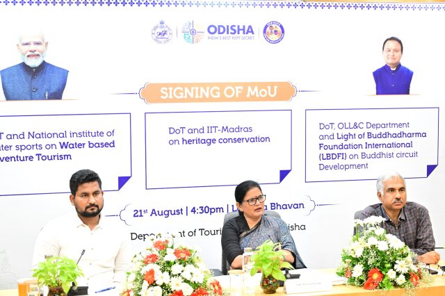 Odisha Signs Three Tourism Pacts