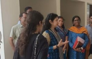 Usha Padhee Inspects Bus Terminal