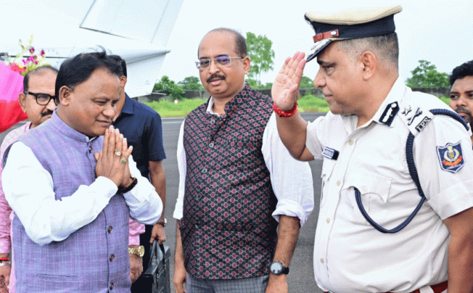 CM Visits Sambalpur