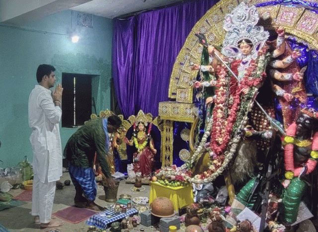 Arkesh Joins Balangir Durga Puja