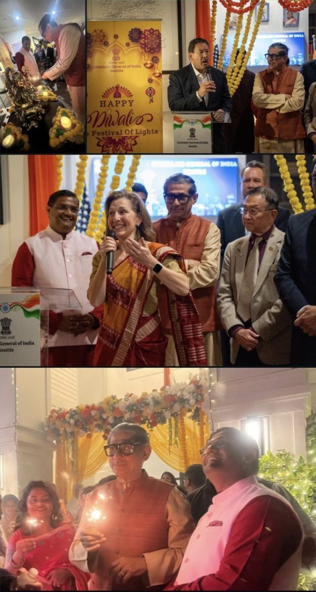 Gurujee Graces Bellevue Diwali