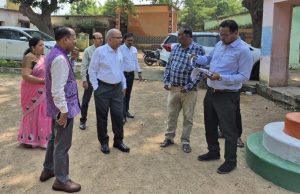 CEO Inspects Poll Prep