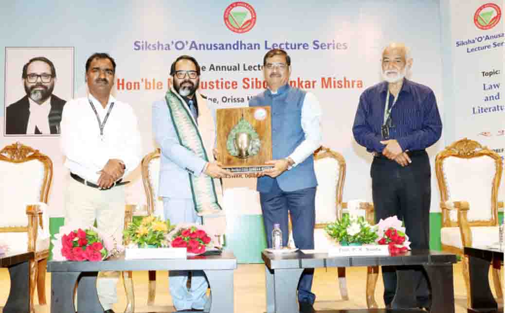 Felicitated to justice Mishra