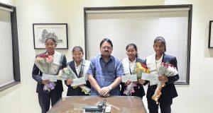 MGM CMD Honours Blind Cricketers